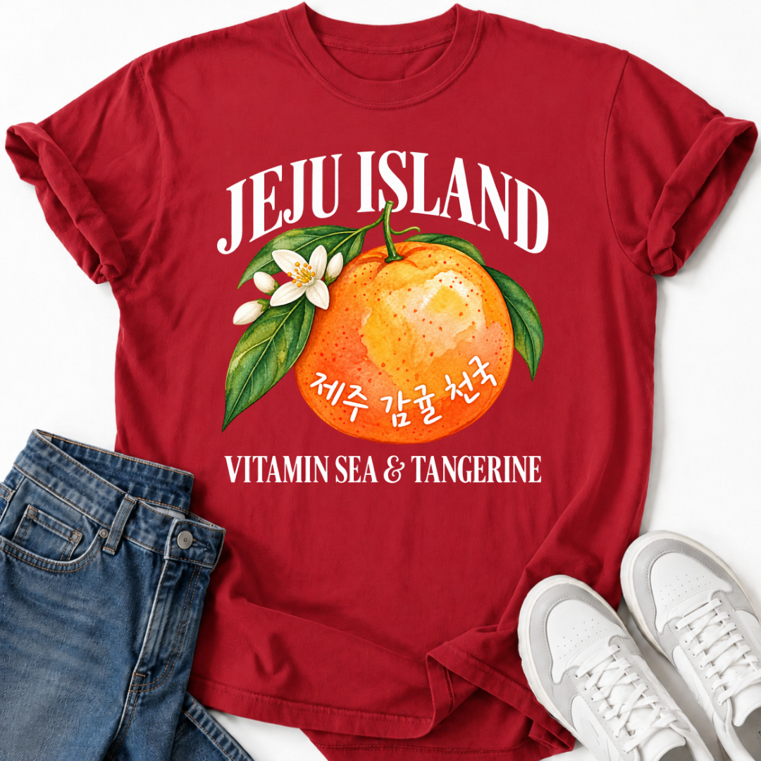 VITAMIN SEA & TANGERINE T-SHIRT