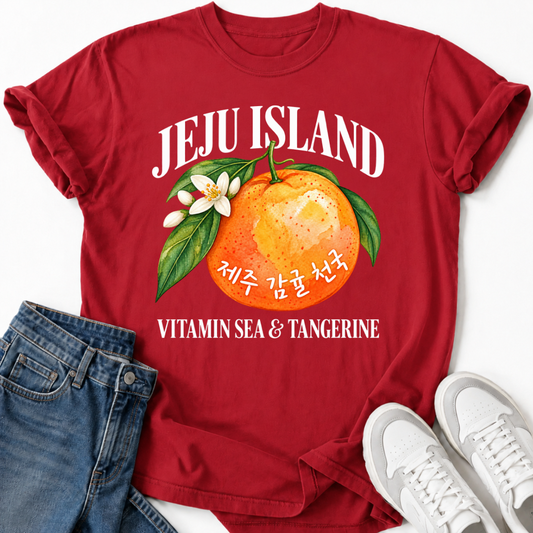 VITAMIN SEA & TANGERINE T-SHIRT