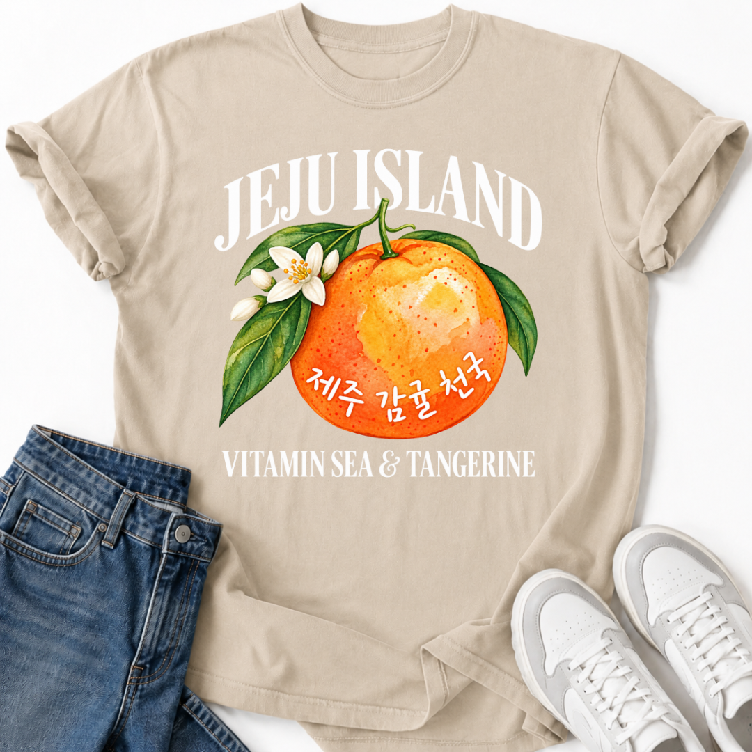 VITAMIN SEA & TANGERINE T-SHIRT