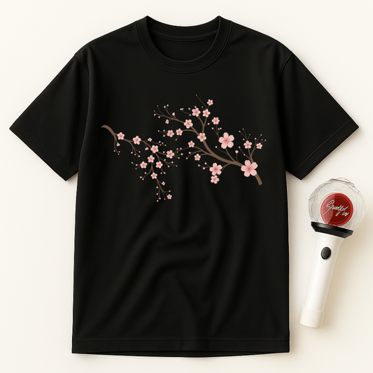 MINIMAL SAKURA BRANCH UNISEX T-SHIRT