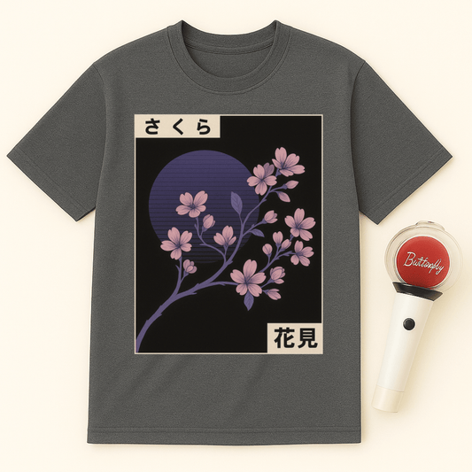SAKURA NIGHT UNISEX T-SHIRT