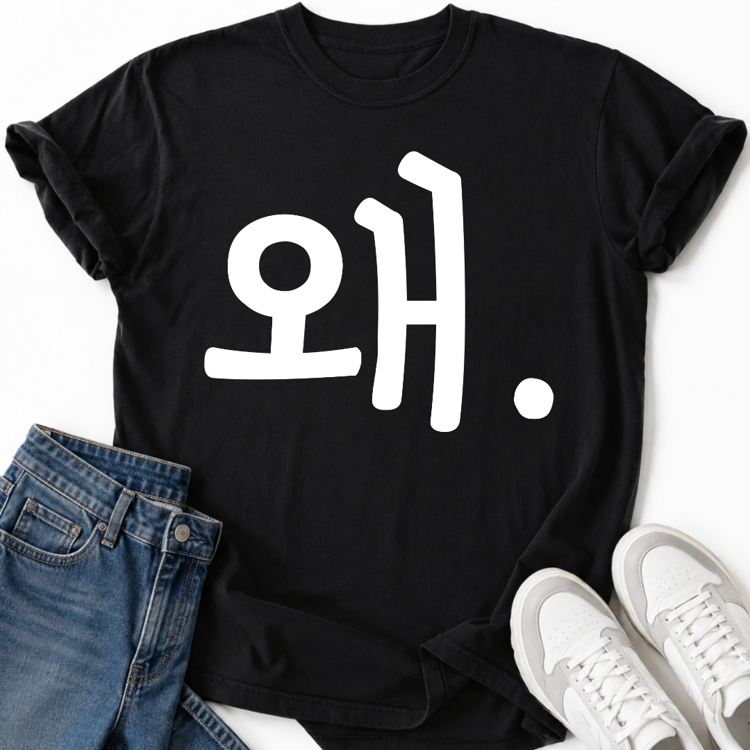 HANGUL WHY T-SHIRT