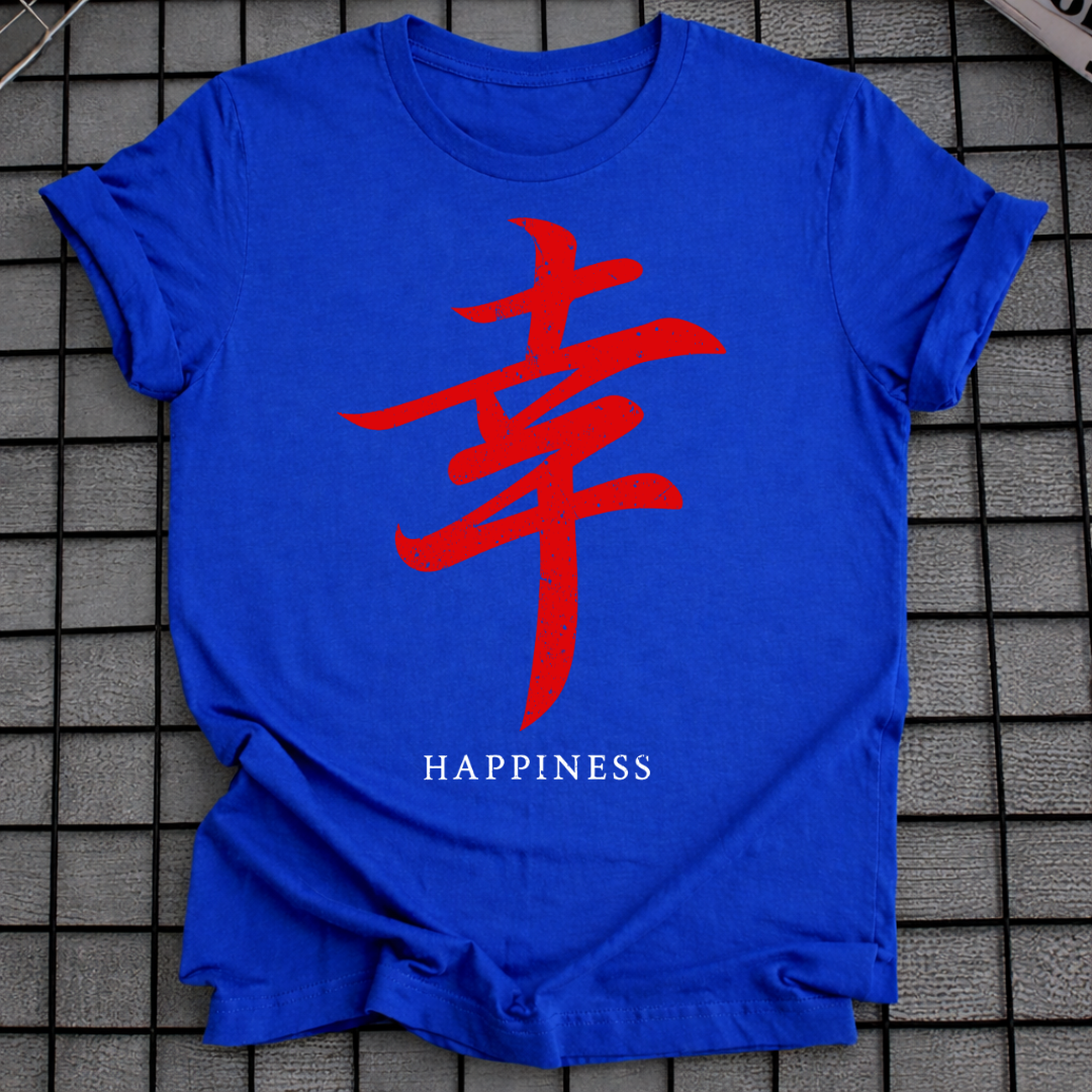 HAPPINESS KANJI T-SHIRT