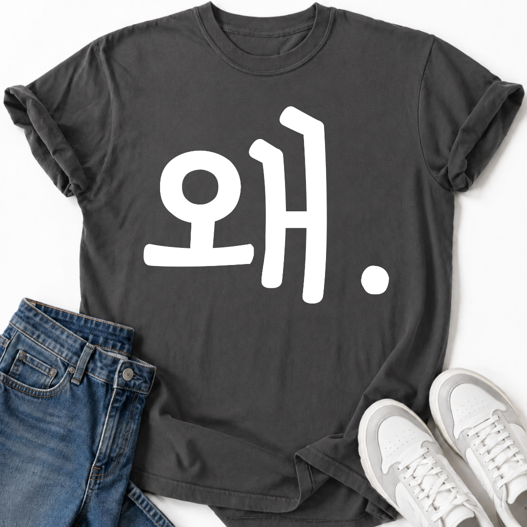 HANGUL WHY T-SHIRT