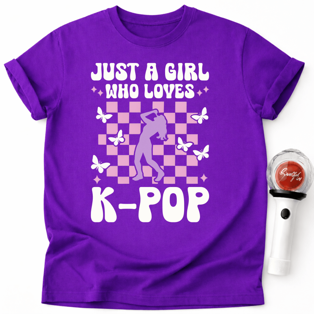 EIN MÄDCHEN, DAS K-POP LIEBT T-SHIRT