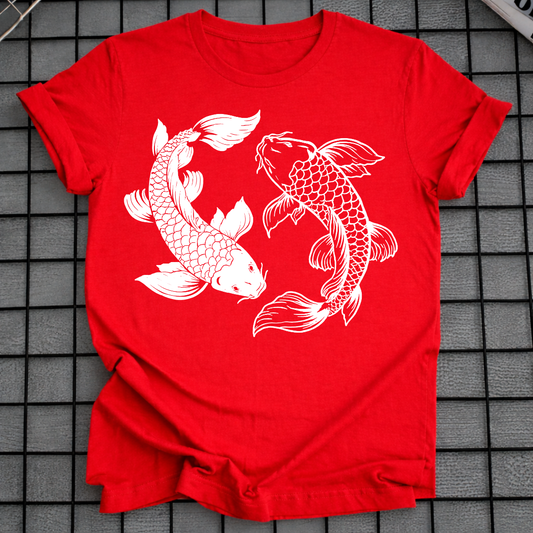 JAPANESE KOI ART T-SHIRT