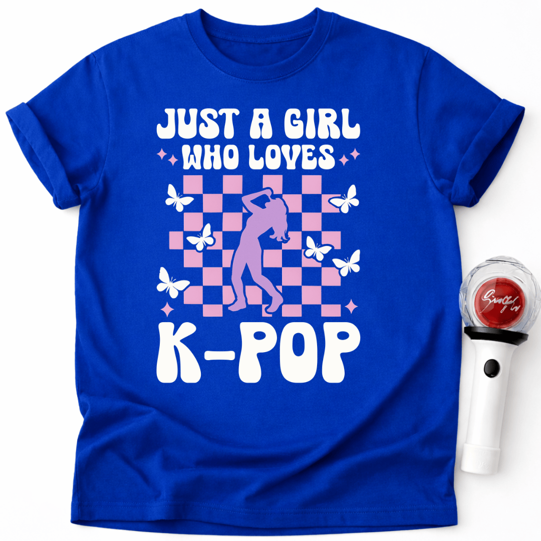 EIN MÄDCHEN, DAS K-POP LIEBT T-SHIRT
