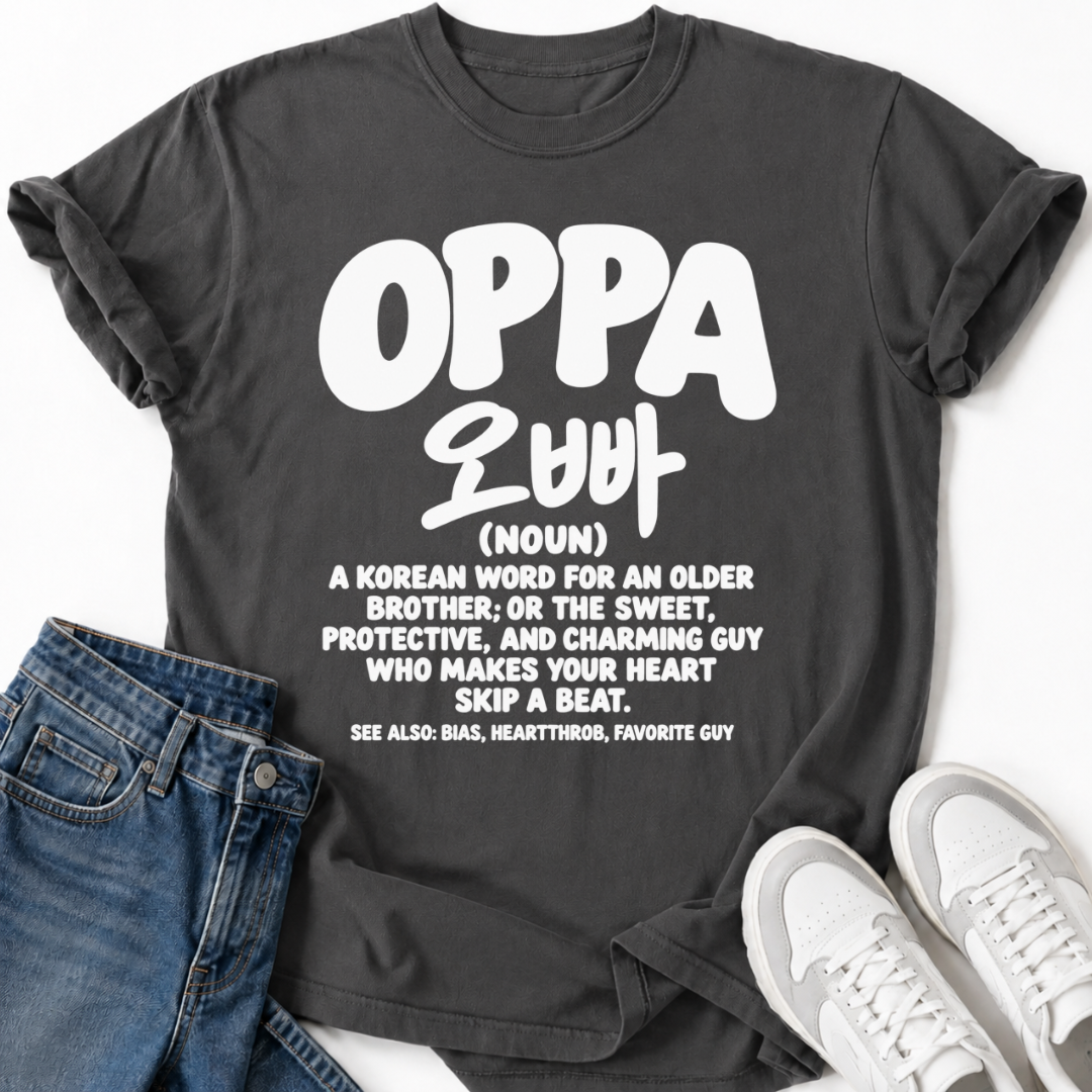 OPPA (NOUN) DEFINITION T-SHIRT