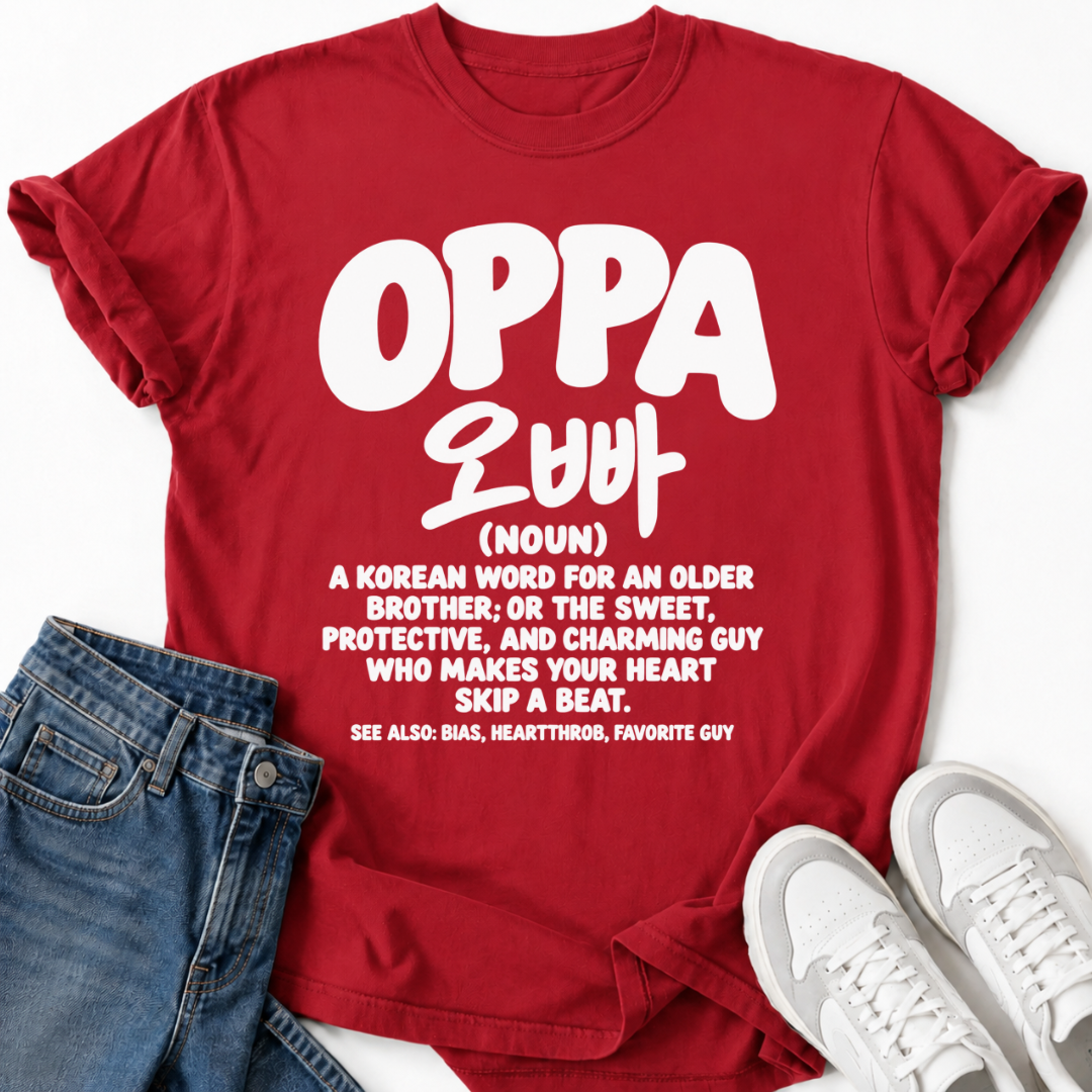OPPA (NOUN) DEFINITION T-SHIRT