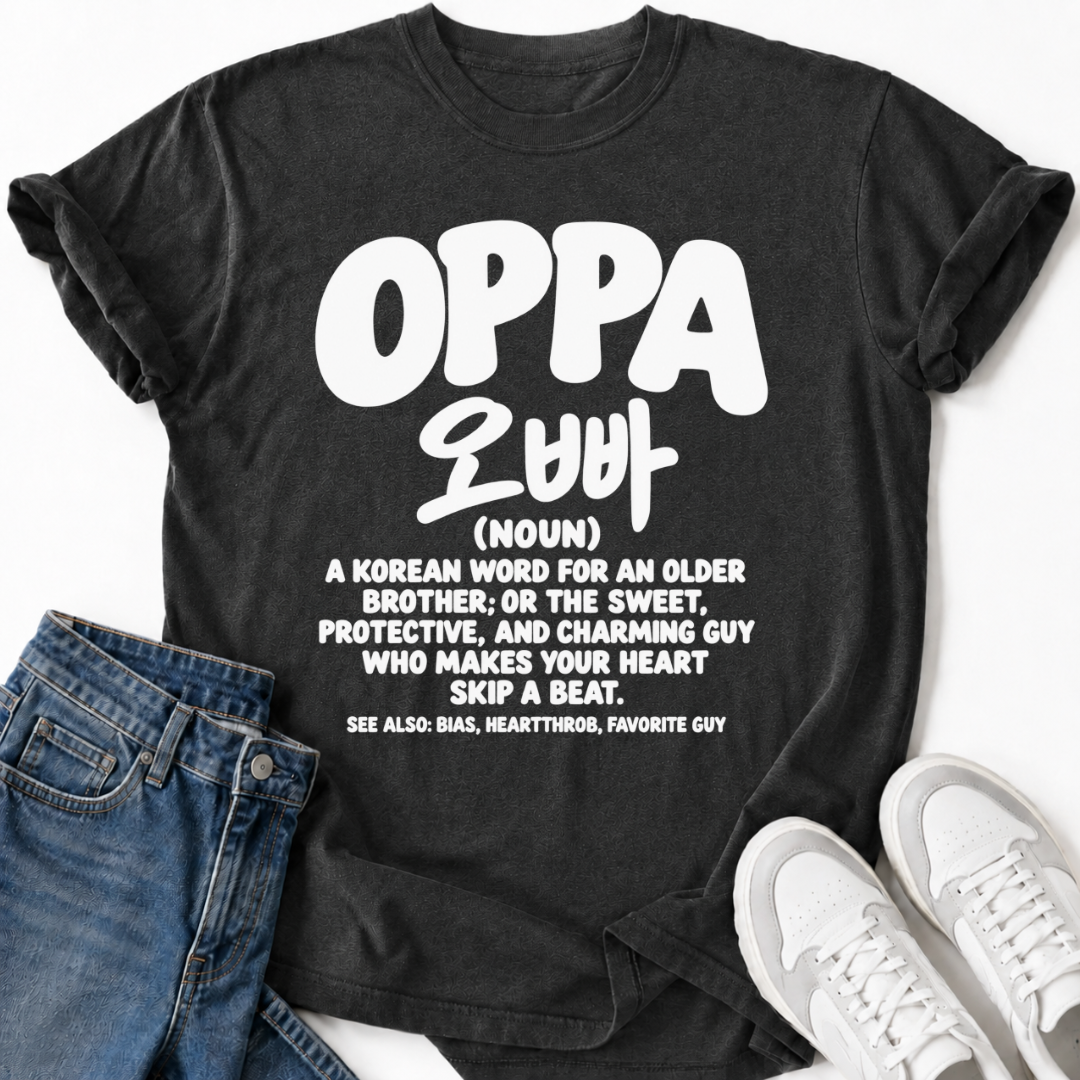 OPPA (NOUN) DEFINITION T-SHIRT