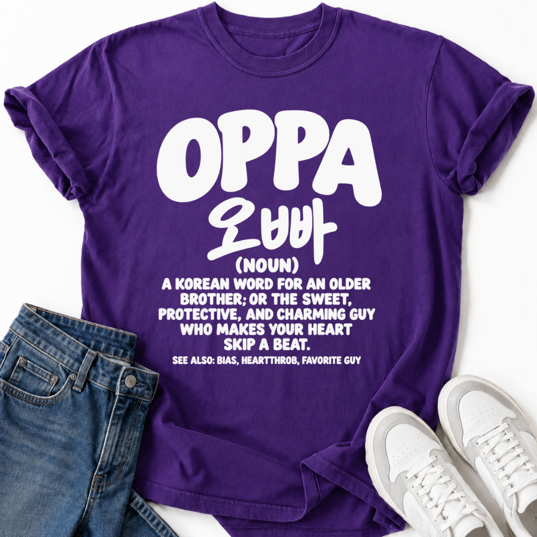 OPPA (NOUN) DEFINITION T-SHIRT