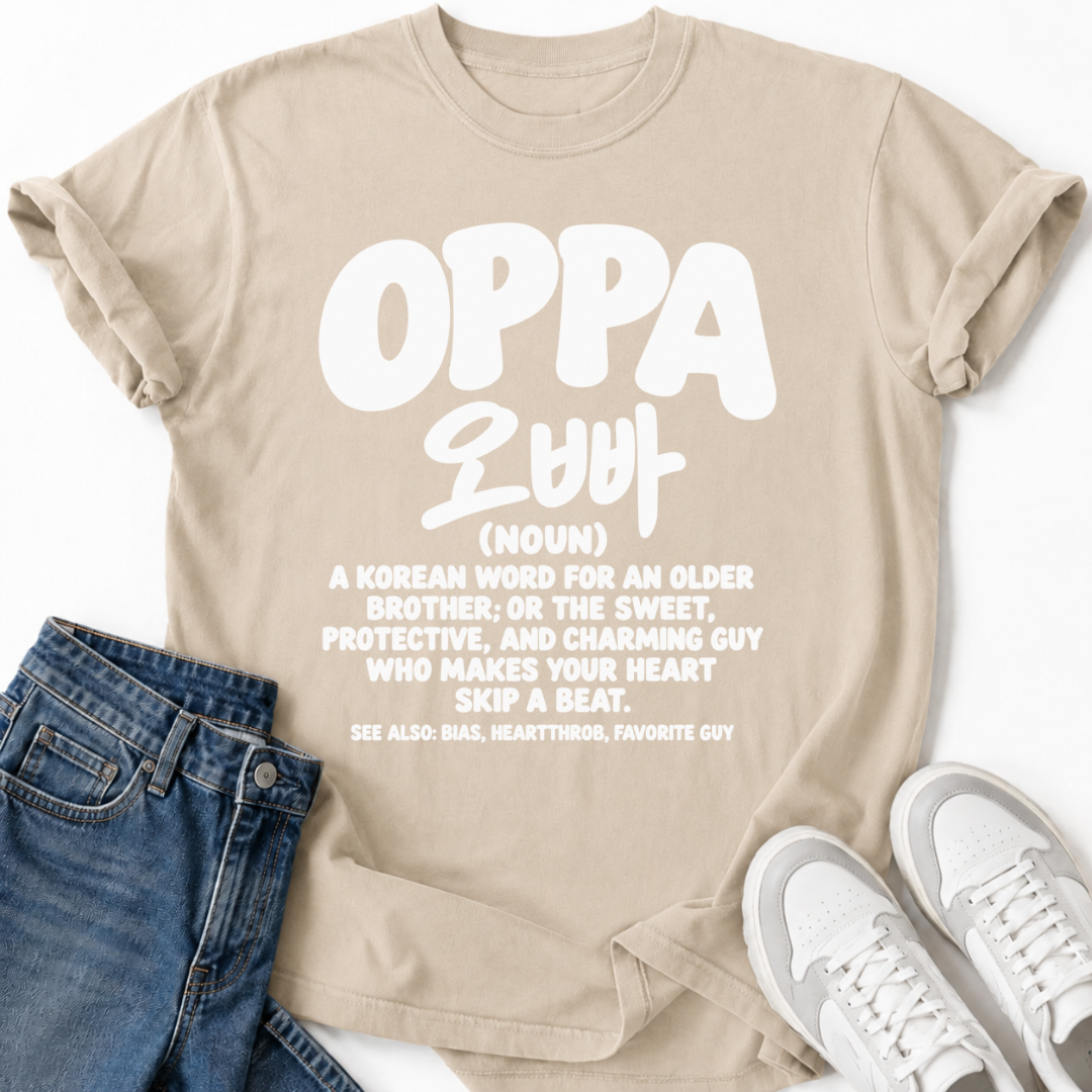 OPPA (NOUN) DEFINITION T-SHIRT
