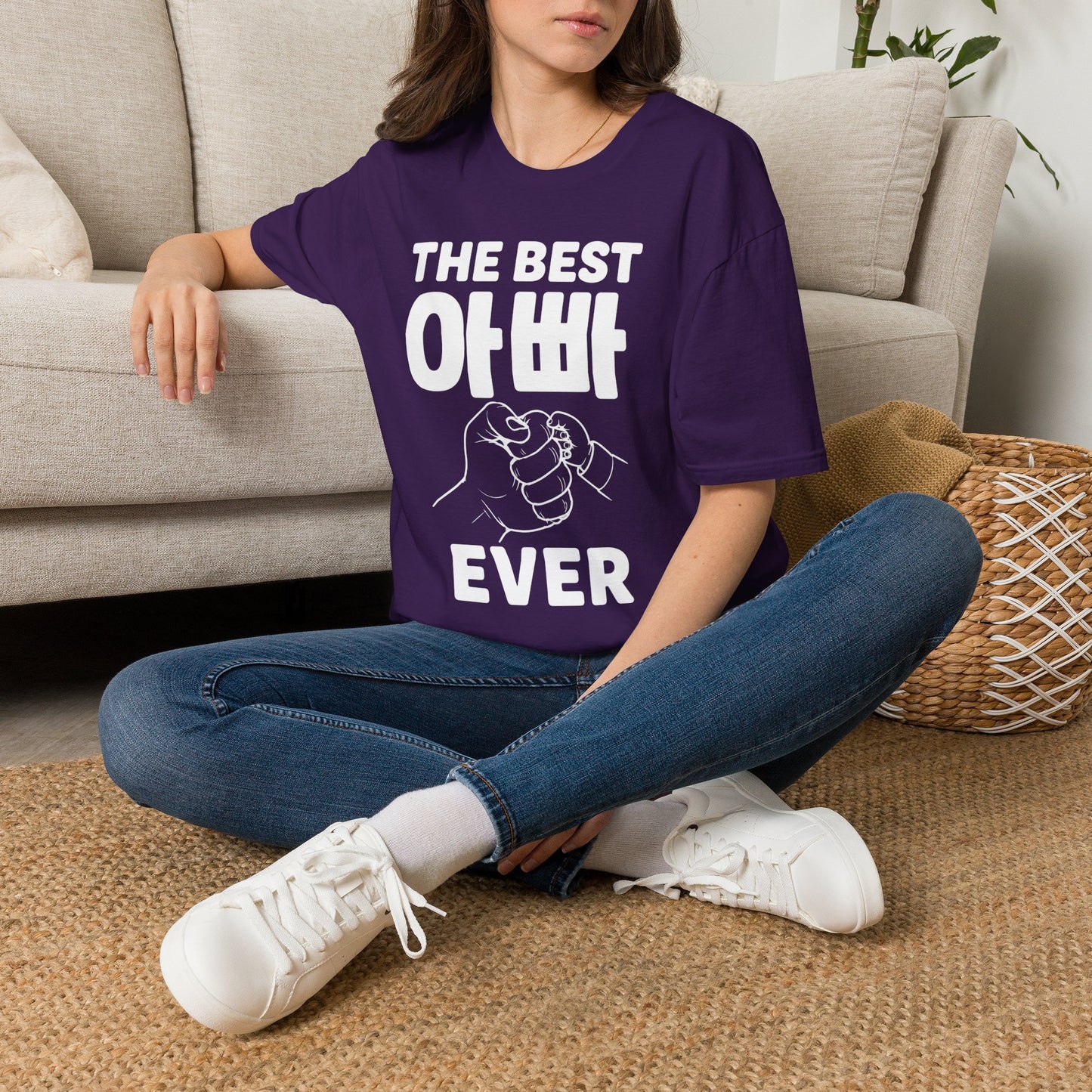 The Best 아빠 Ever T-Shirt — Father's Day Korean Dad Tee