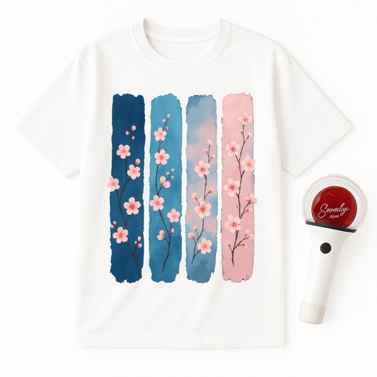 SAKURA BLOSSOM ART UNISEX T-SHIRT