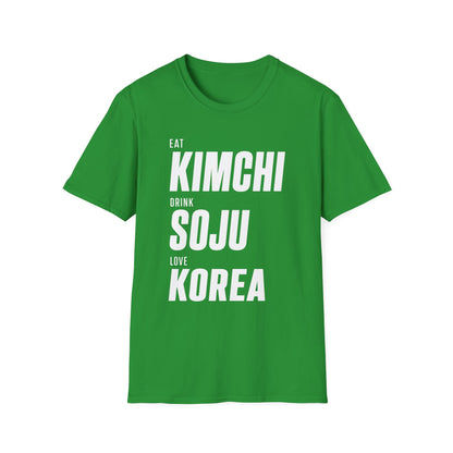 Kimchi Soju T-Shirt — Eat Kimchi Drink Soju Korea Tee