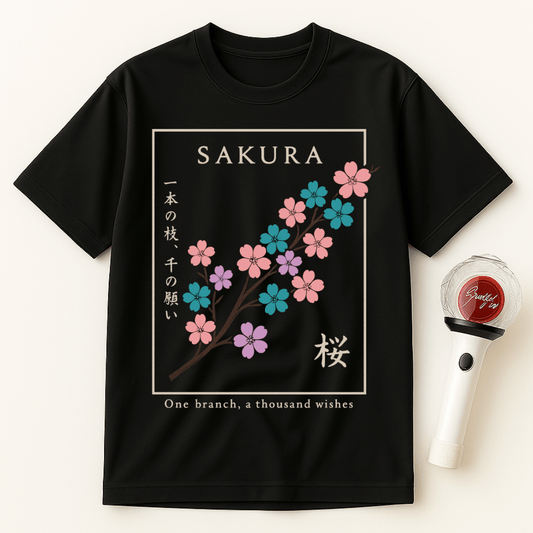 SAKURA BLOSSOM GRAPHIC UNISEX T-SHIRT