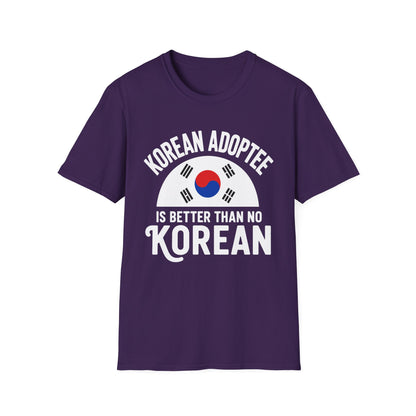 Korean Adoptee T-Shirt – Proud Korean Flag Graphic Tee