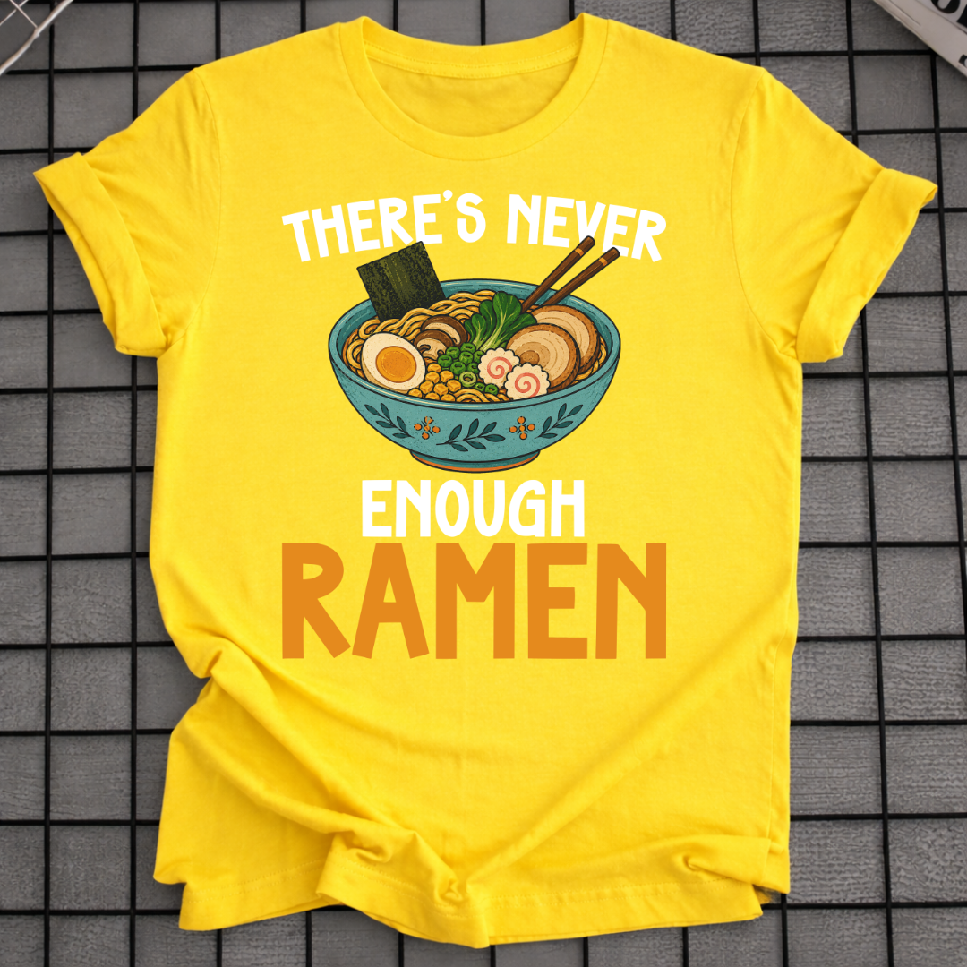 ES GIBT NIE GENUG RAMEN T-SHIRT