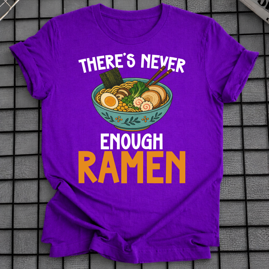 ES GIBT NIE GENUG RAMEN T-SHIRT