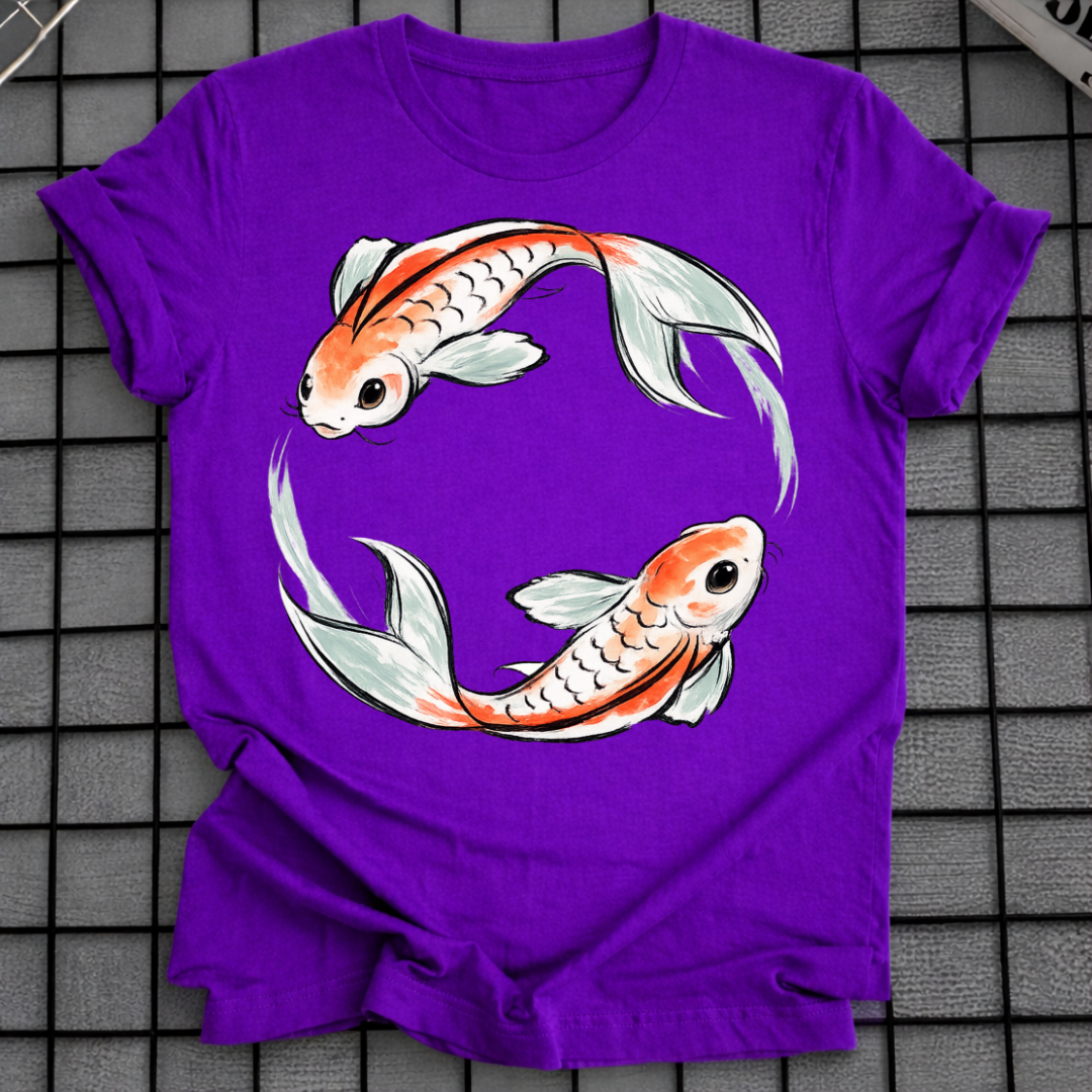 ZEN KOI BALANCE T-SHIRT