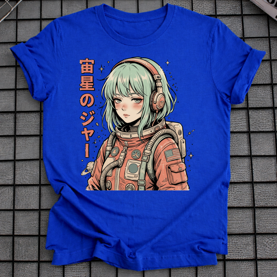 ANIME SPACE GIRL T-SHIRT