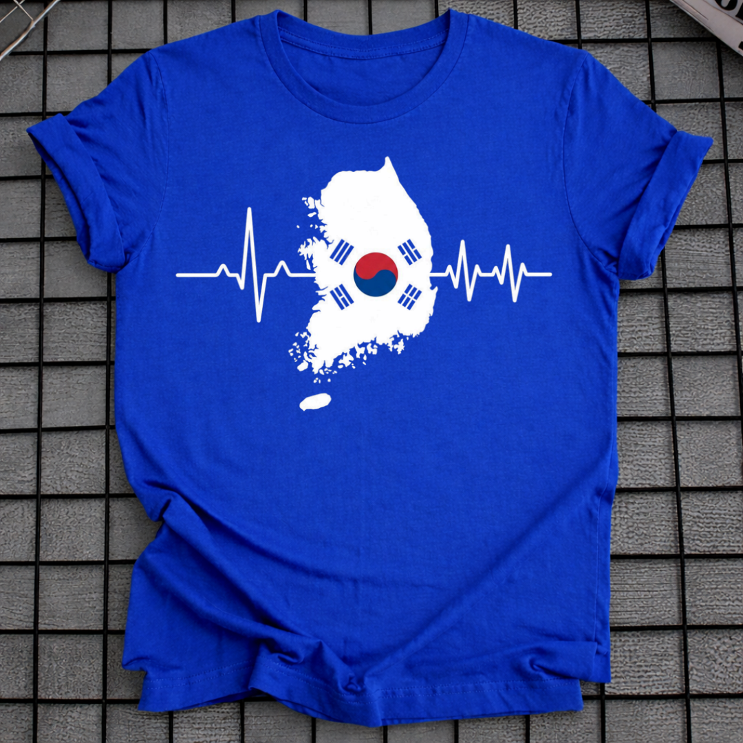 SÜDKOREA HERZSCHLAG T-SHIRT