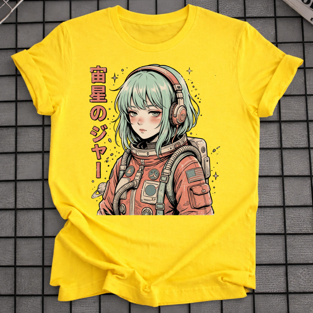 ANIME SPACE GIRL T-SHIRT