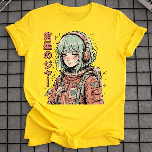 ANIME SPACE GIRL T-SHIRT