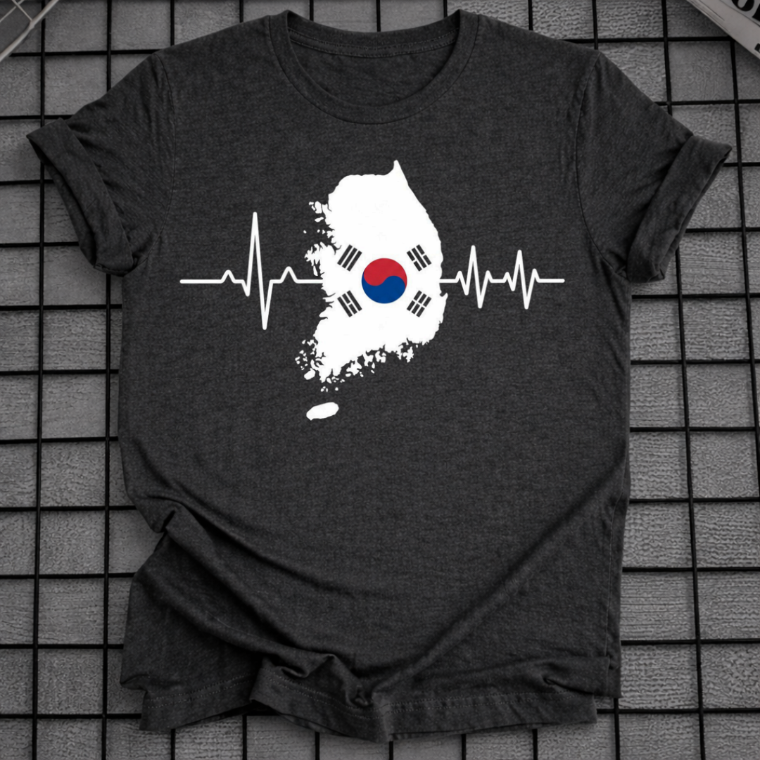 SÜDKOREA HERZSCHLAG T-SHIRT