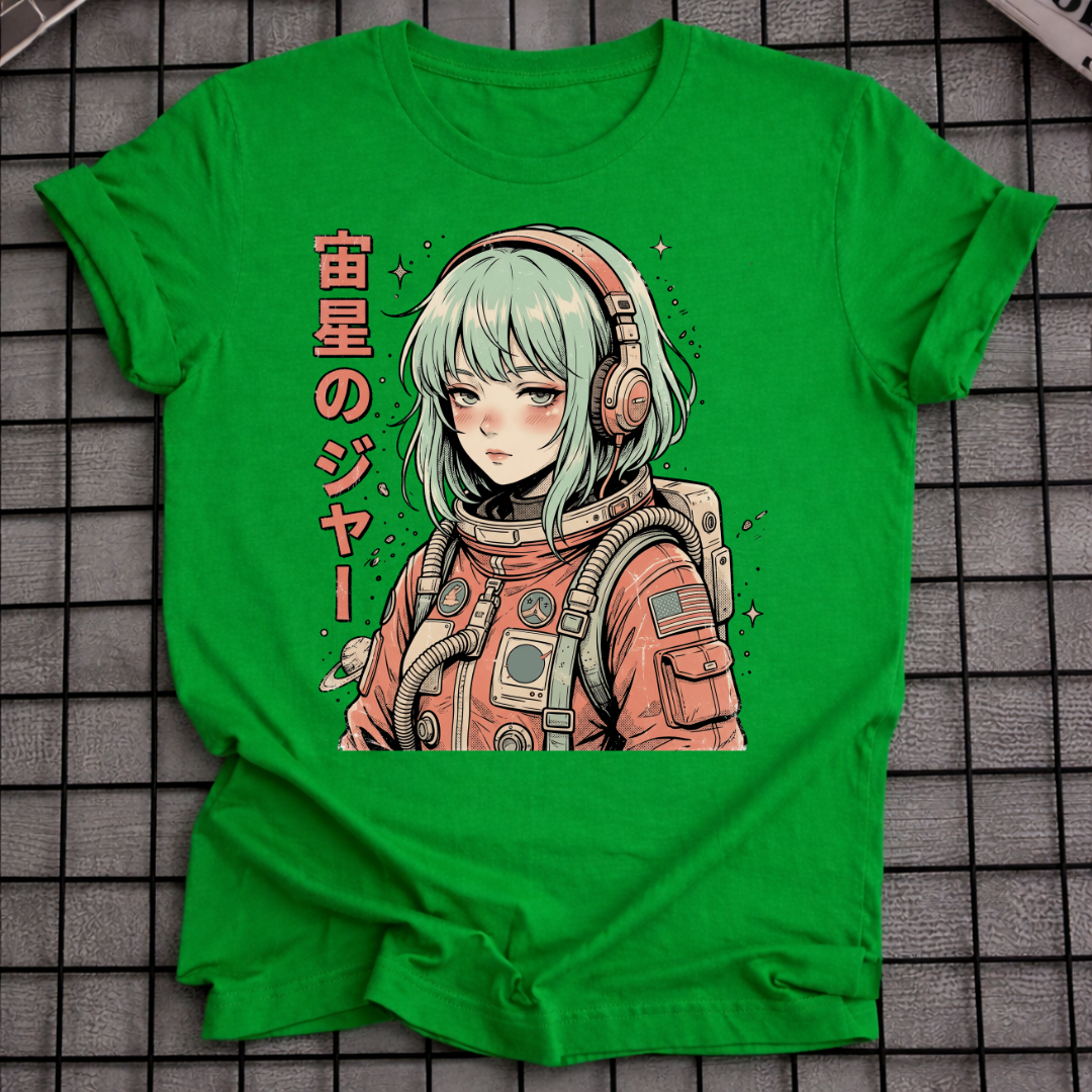 ANIME SPACE GIRL T-SHIRT