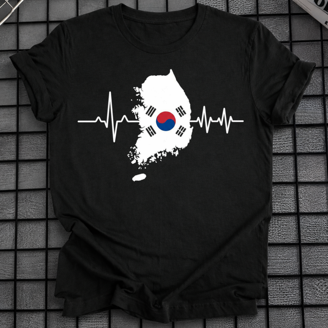SÜDKOREA HERZSCHLAG T-SHIRT