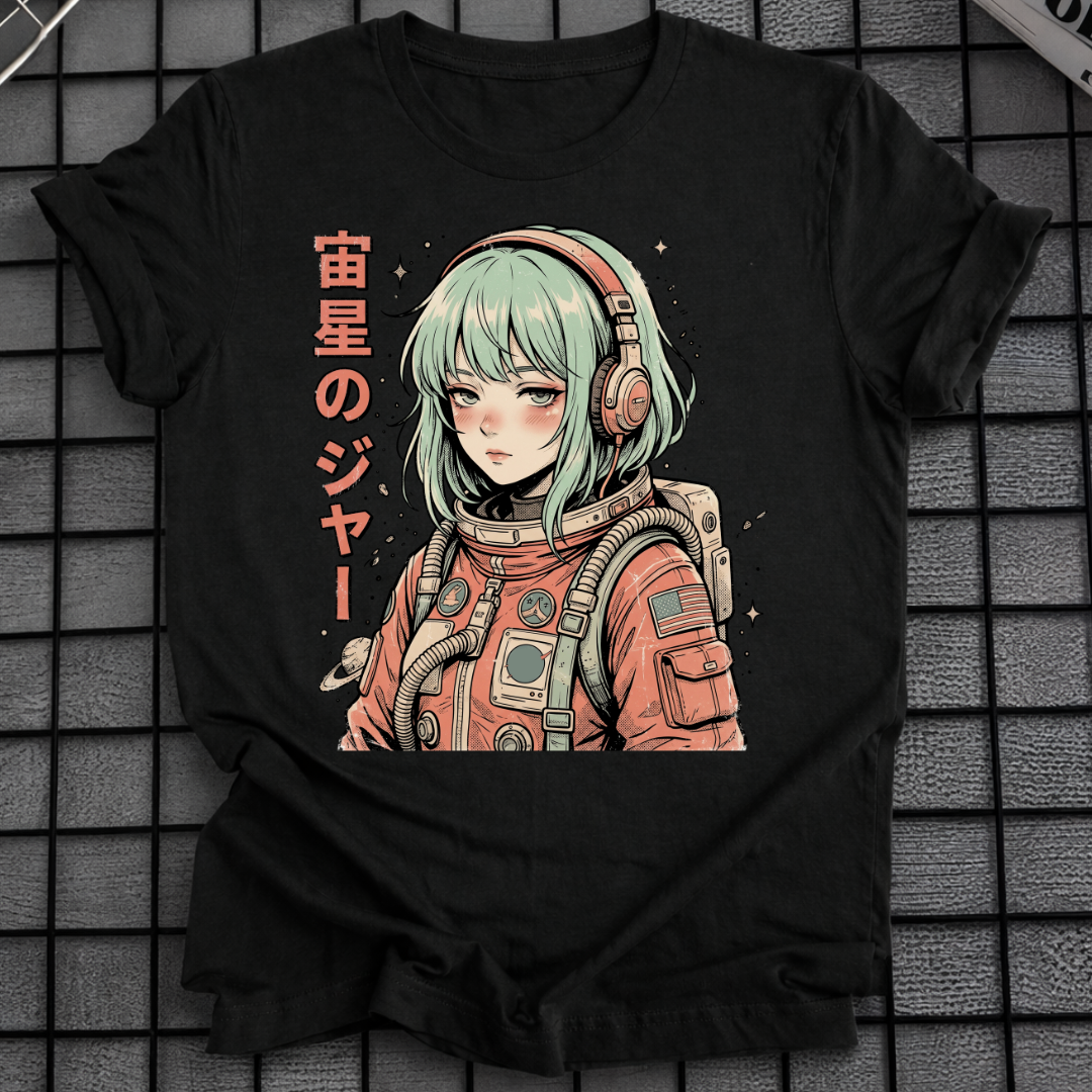 ANIME SPACE GIRL T-SHIRT