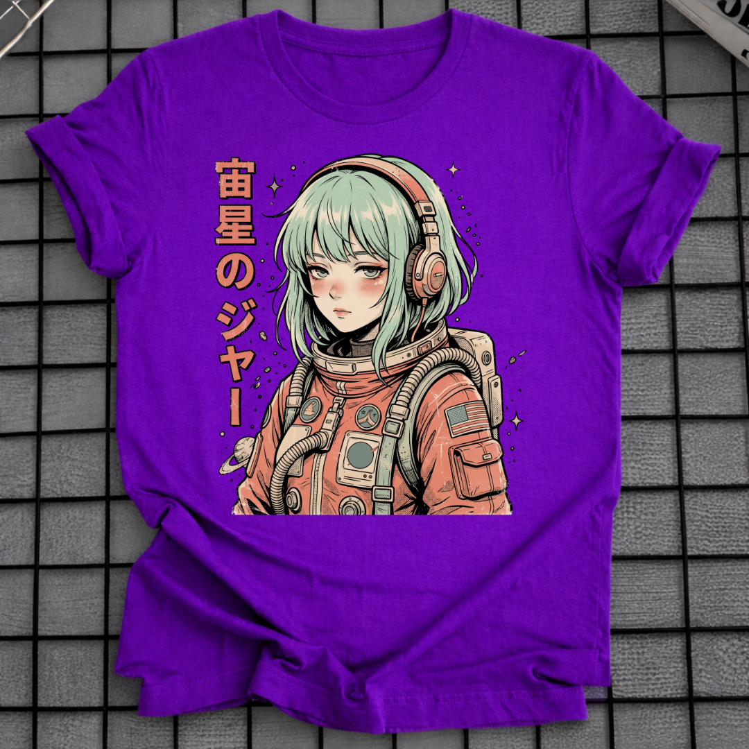 ANIME SPACE GIRL T-SHIRT