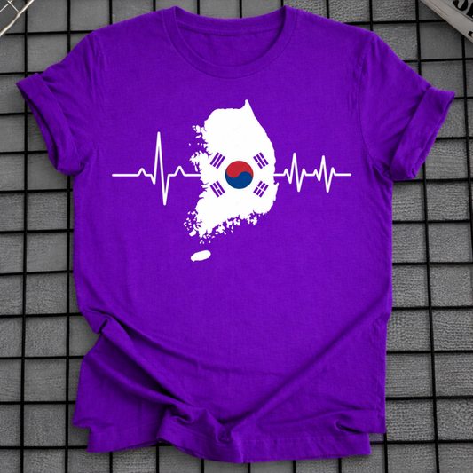 SOUTH KOREA HEARTBEAT T-SHIRT