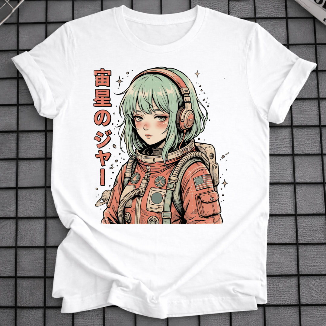 ANIME SPACE GIRL T-SHIRT