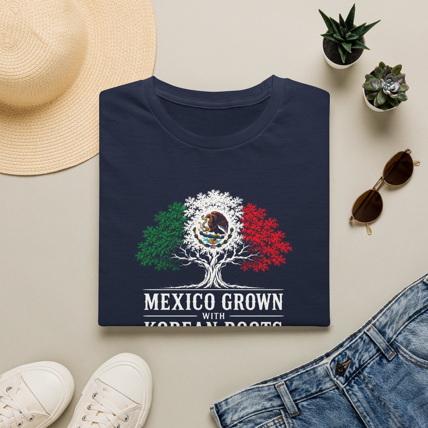 MEXICO GROWN KOREAN ROOTS T-SHIRT