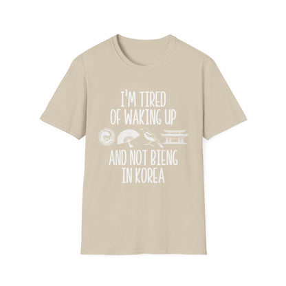 WAKING UP IN KOREA T-SHIRT