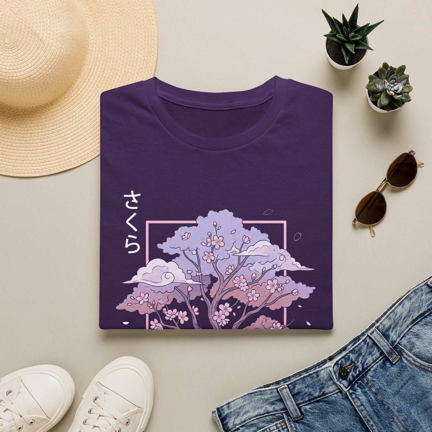 Sakura Cherry Blossom T-Shirt — Japanese Tree Graphic Tee