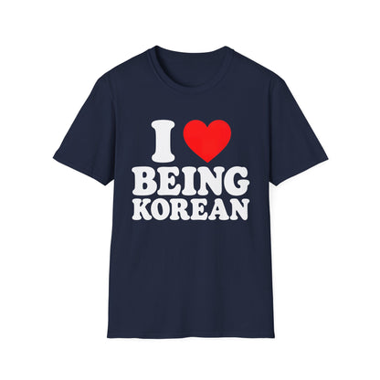 I LOVE BEING KOREAN T-SHIRT