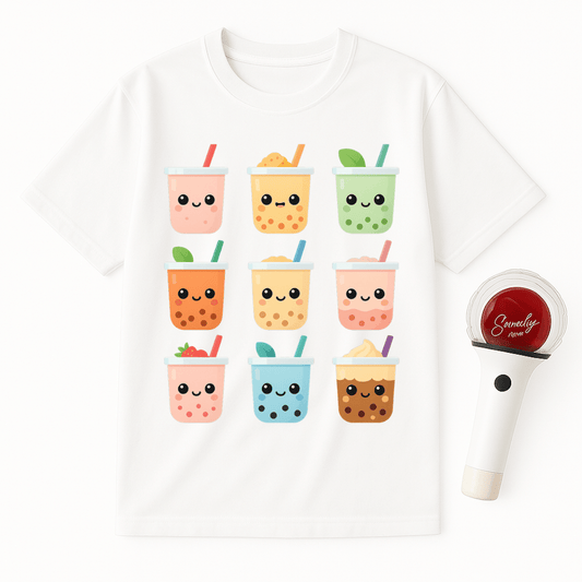 BUBBLE TEA COLLECTION UNISEX T-SHIRT