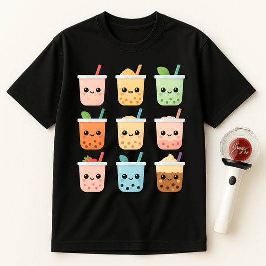 BUBBLE TEA COLLECTION UNISEX T-SHIRT