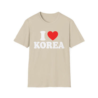 I LOVE KOREA T-SHIRT