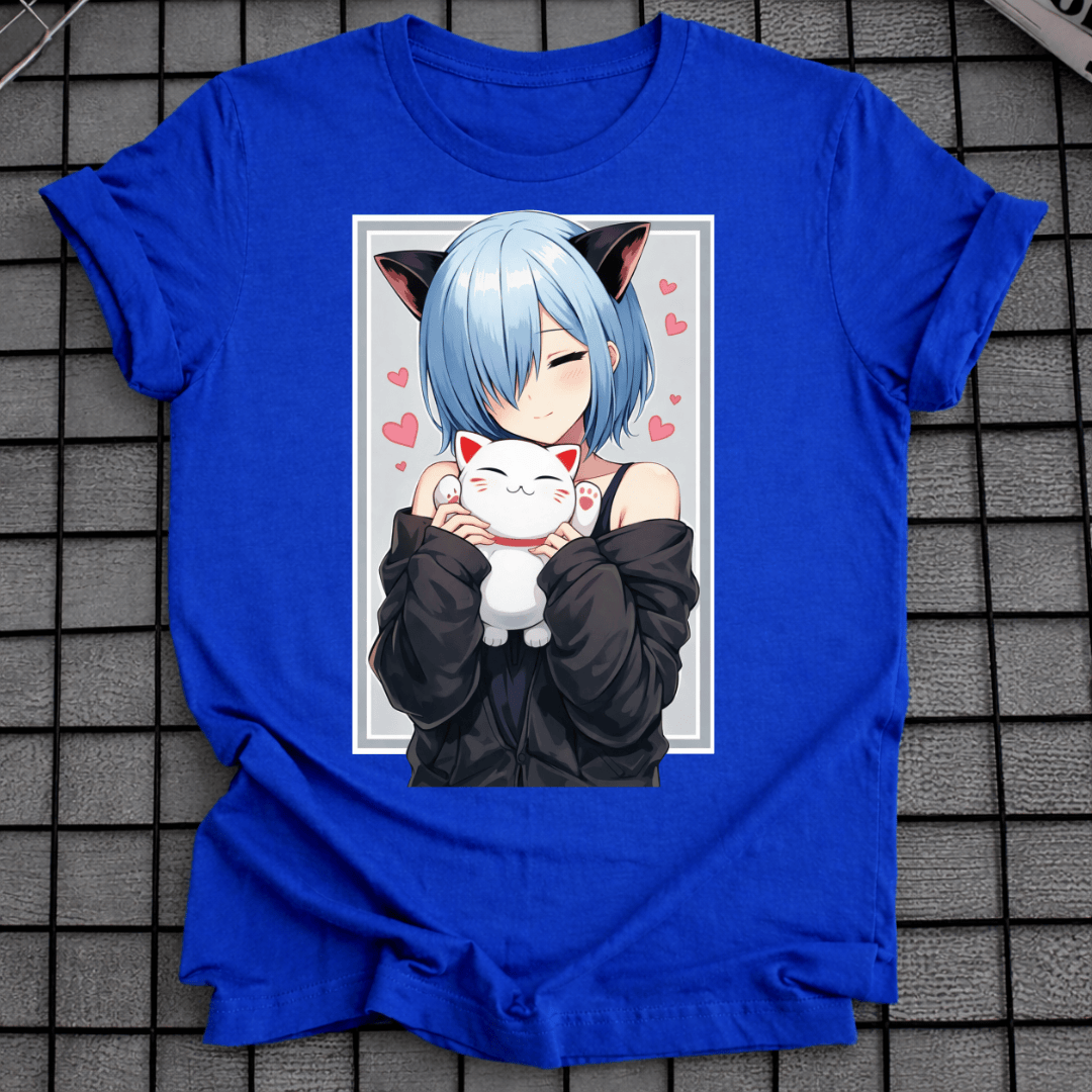 ANIME KATZENMÄDCHEN T-SHIRT