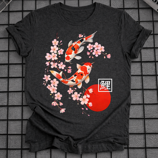 JAPANESE KOI BLOSSOM T-SHIRT