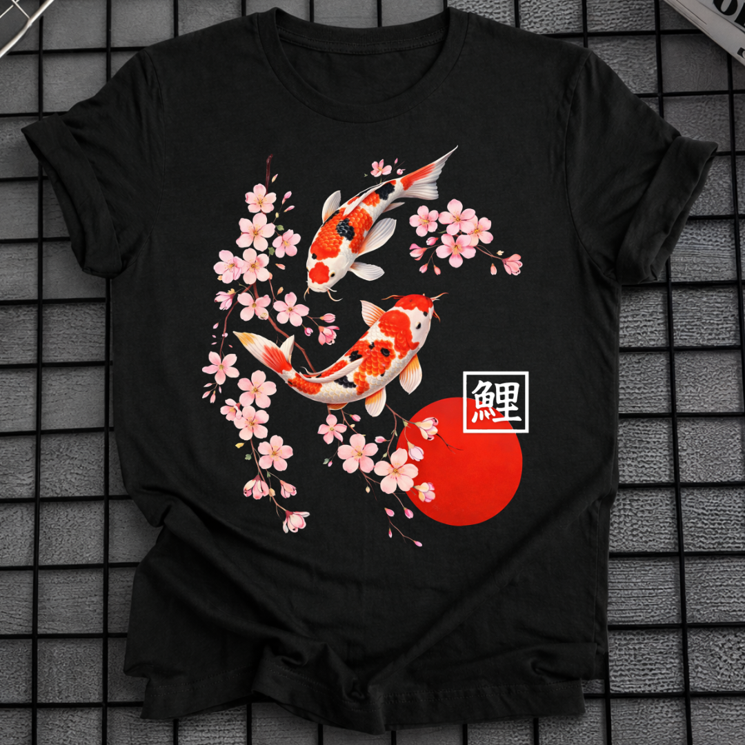JAPANESE KOI BLOSSOM T-SHIRT