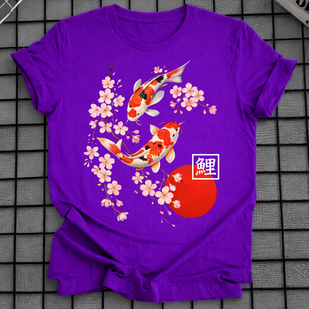 JAPANESE KOI BLOSSOM T-SHIRT