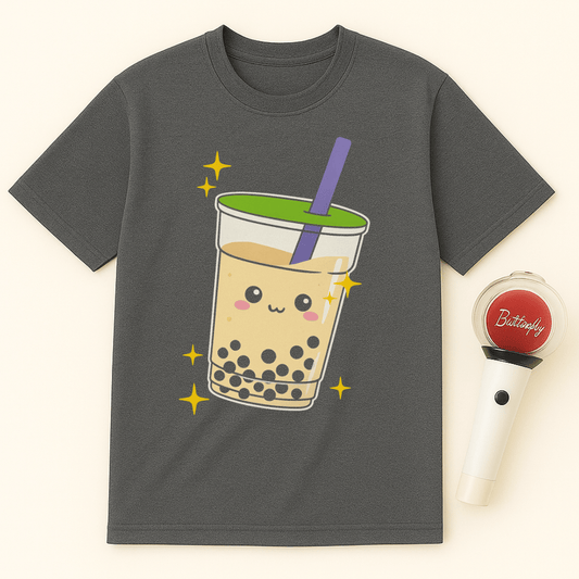SPARKLE BOBA CUP UNISEX T-SHIRT
