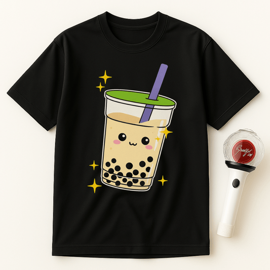 SPARKLE BOBA CUP UNISEX T-SHIRT