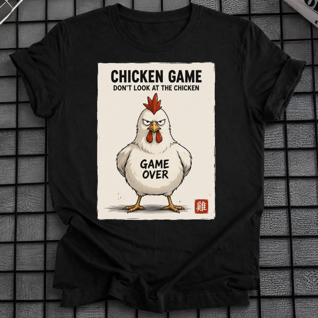 DON'T LOOK AT THE CHICKEN T-SHIRT