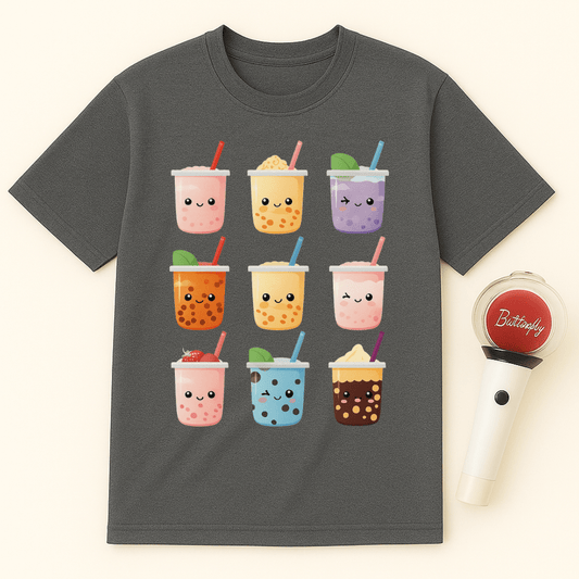 BOBA TEA COLLECTION UNISEX T-SHIRT